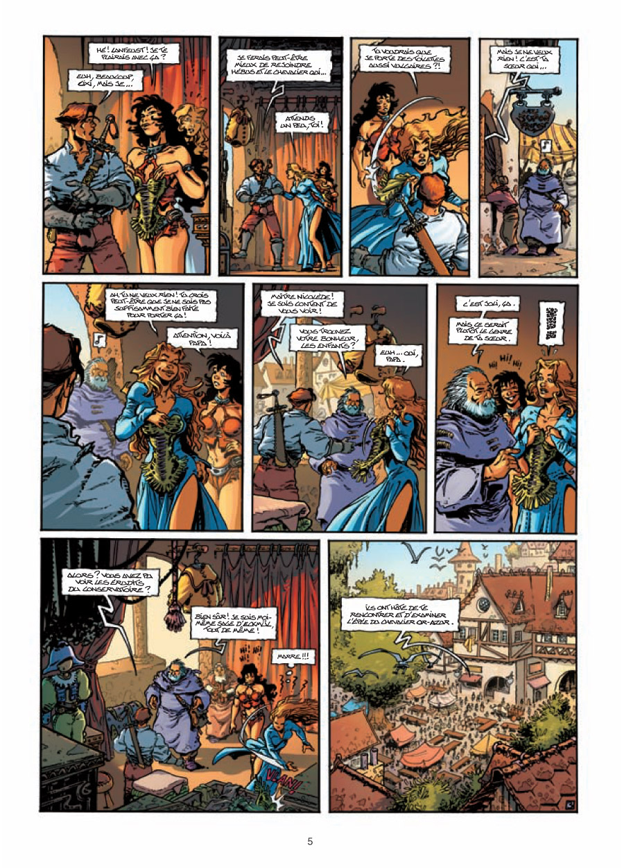 Extrait n°3 de la bd tome 2 par Arleston