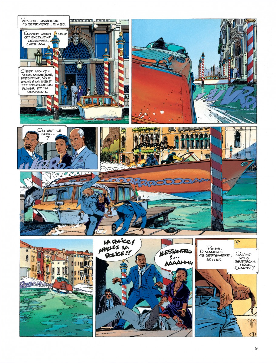Extrait n°5 de la bd tome 9 par Jean Van Hamme
