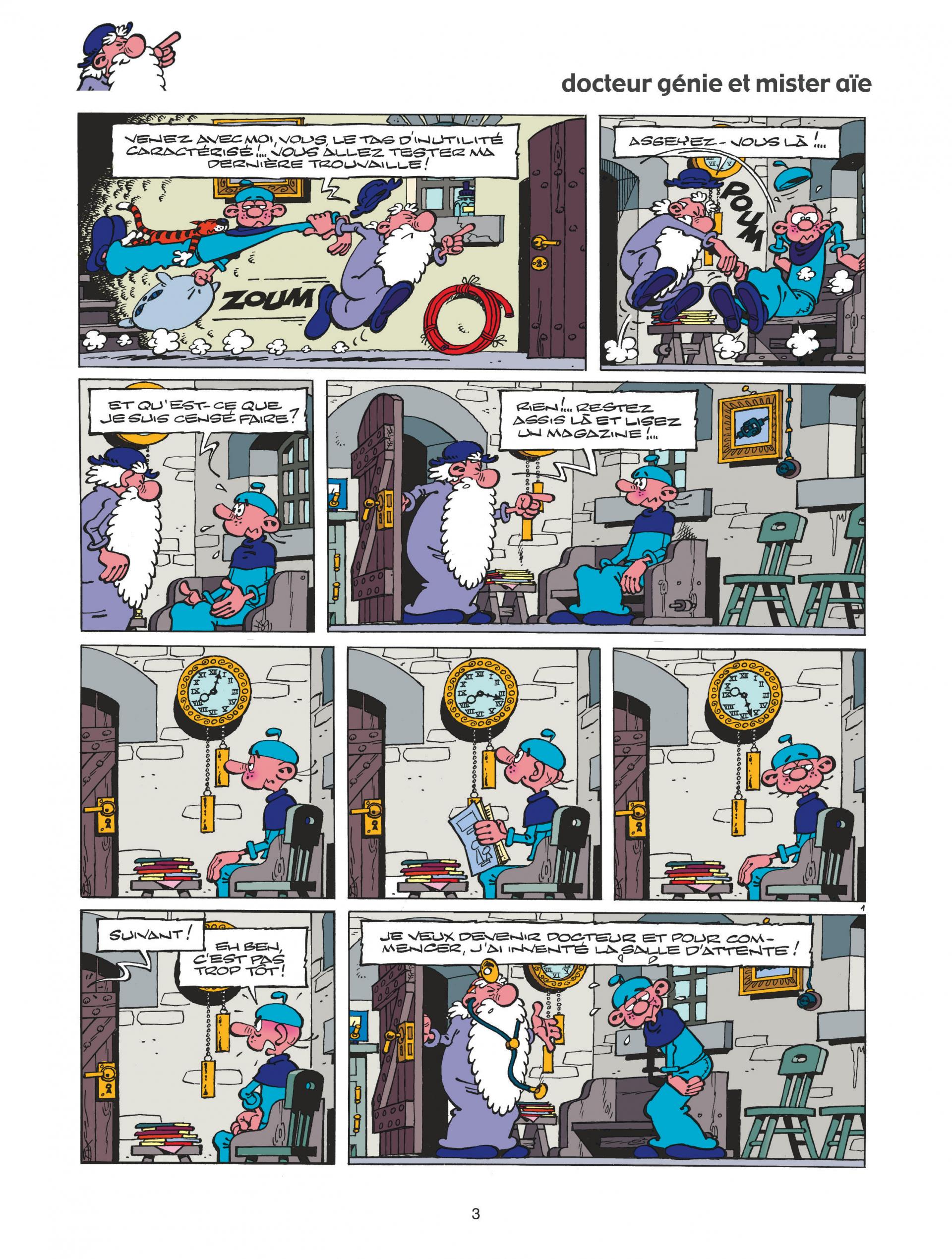 Docteur génie et mister ''aïe''