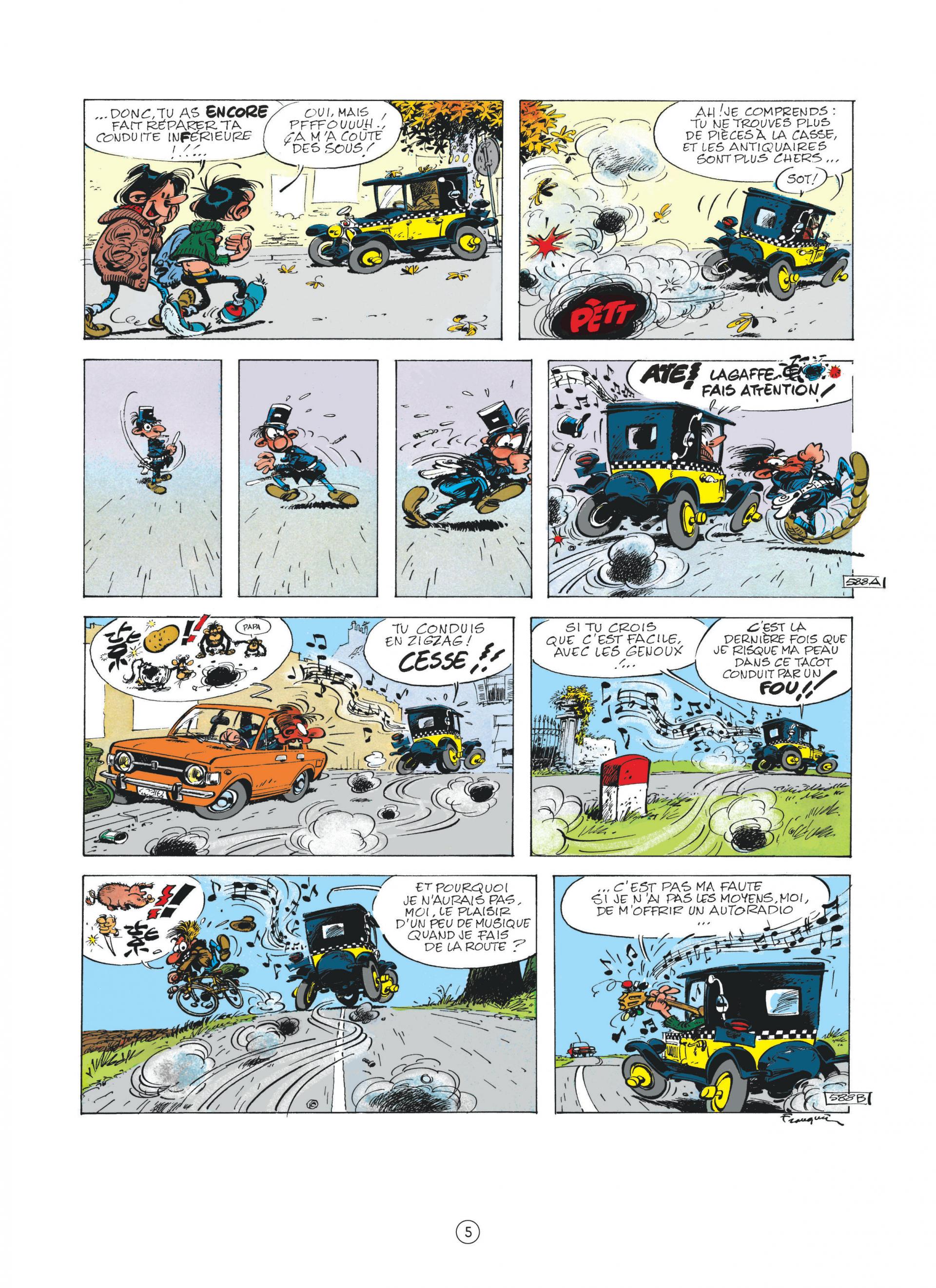 Lagaffe se décoince