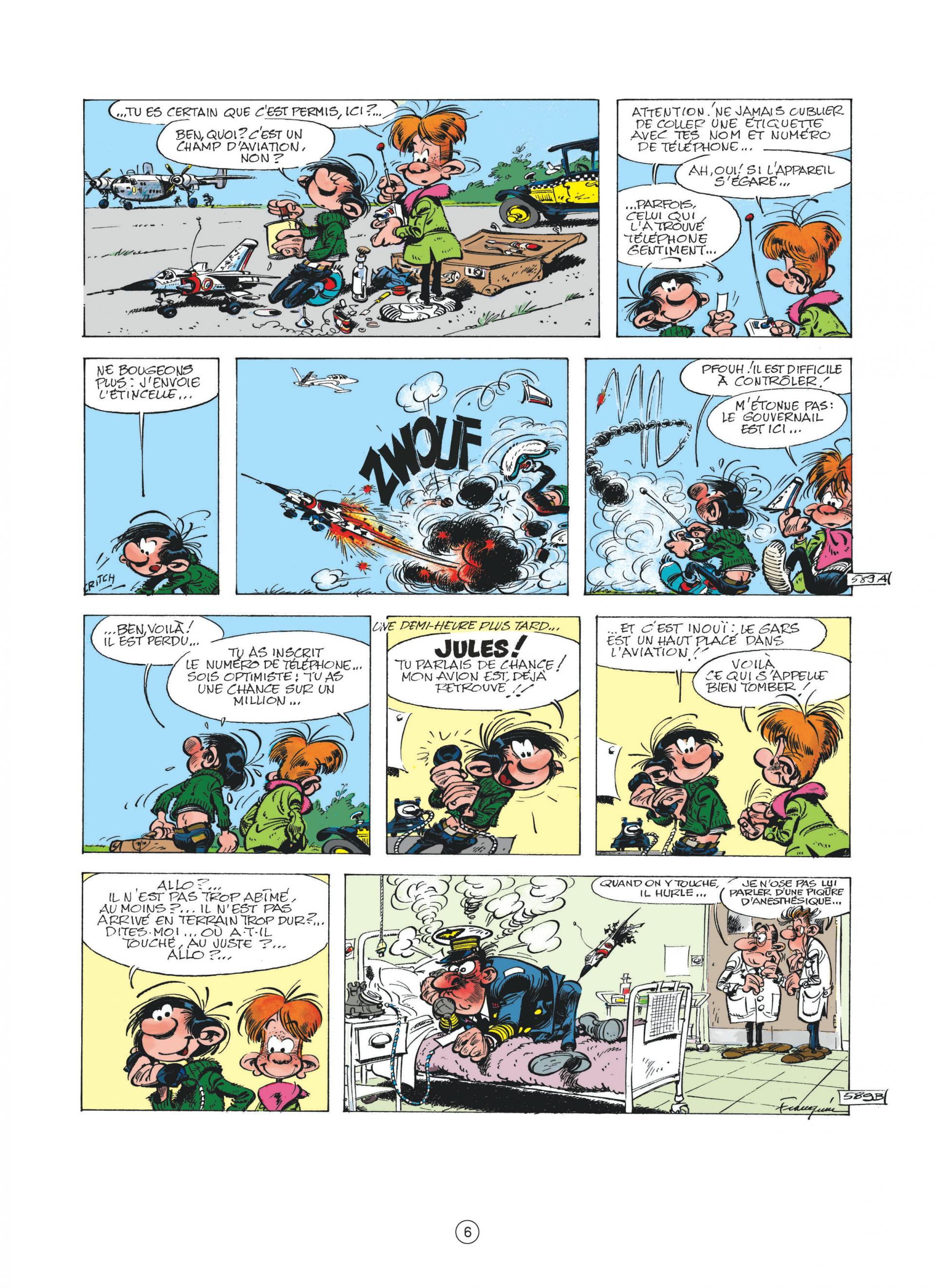 Lagaffe se décoince