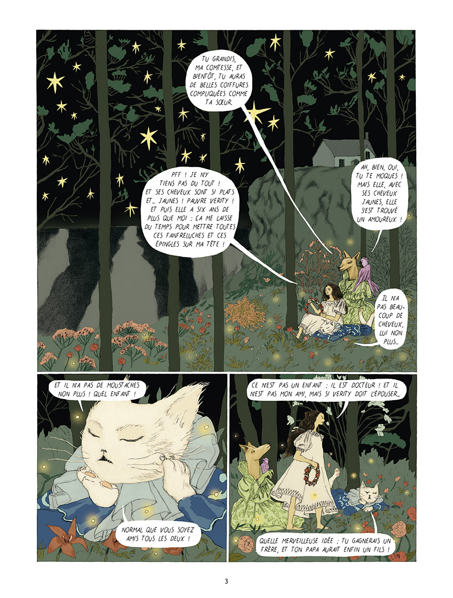 Extrait n°1 Dans la forêt des lilas par Tamia Baudouin
