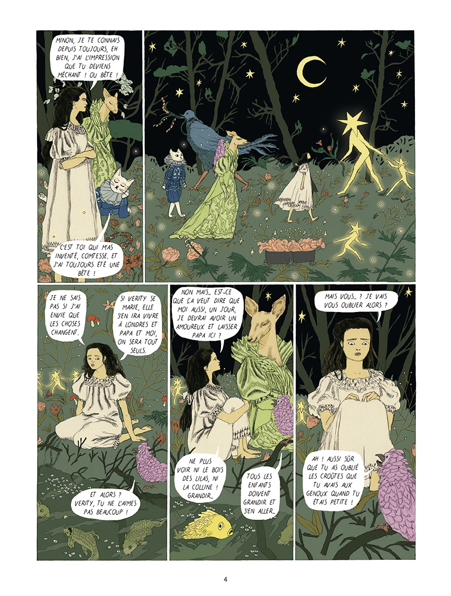 Extrait n°2 Dans la forêt des lilas par Tamia Baudouin