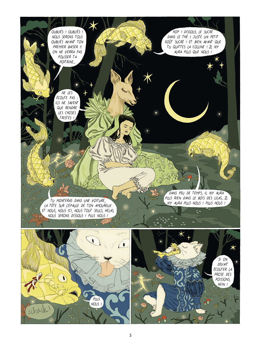 Extrait n°3 Dans la forêt des lilas par Tamia Baudouin