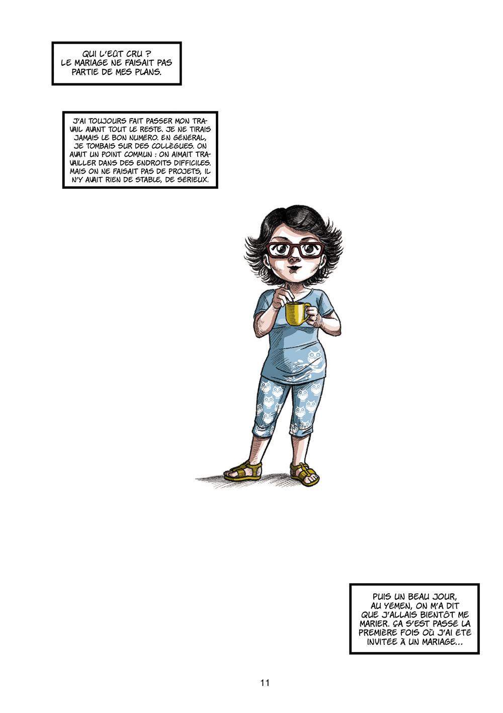 Extrait n°5 de la bd L'épouse Yéménite par Laura Silvia Battaglia