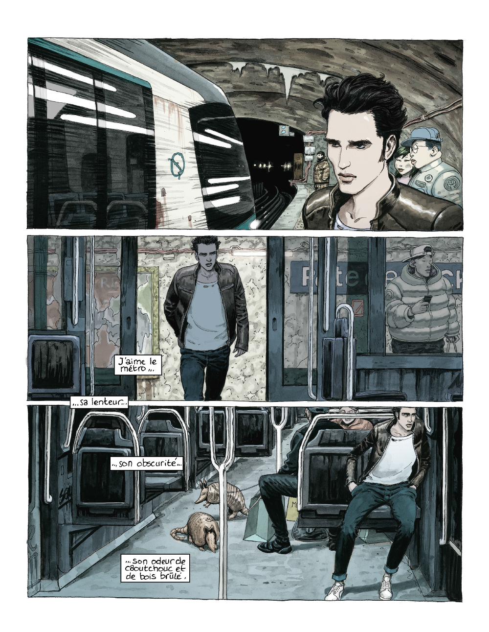 Extrait n°2 de la bd Paris 2119 par Zep