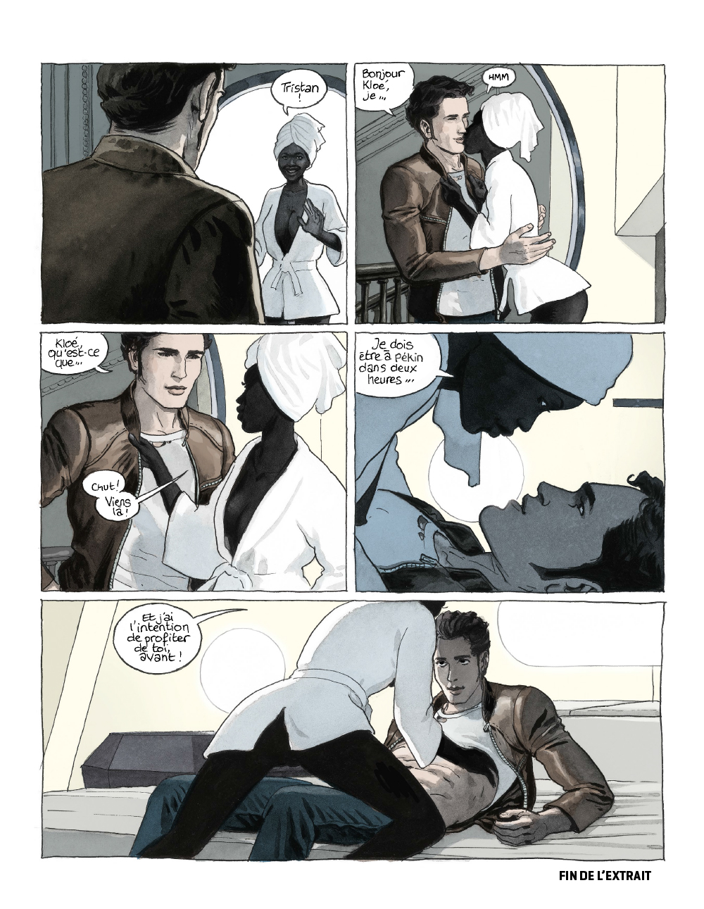 Extrait n°6 de la bd Paris 2119 par Zep