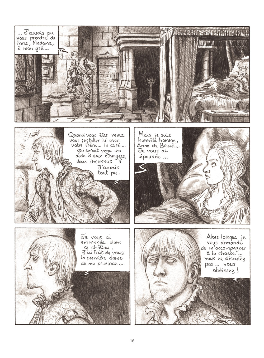 Extrait n°2 de la bd Milady ou Le mystère des Mousquetaires par Frédéric Bihel