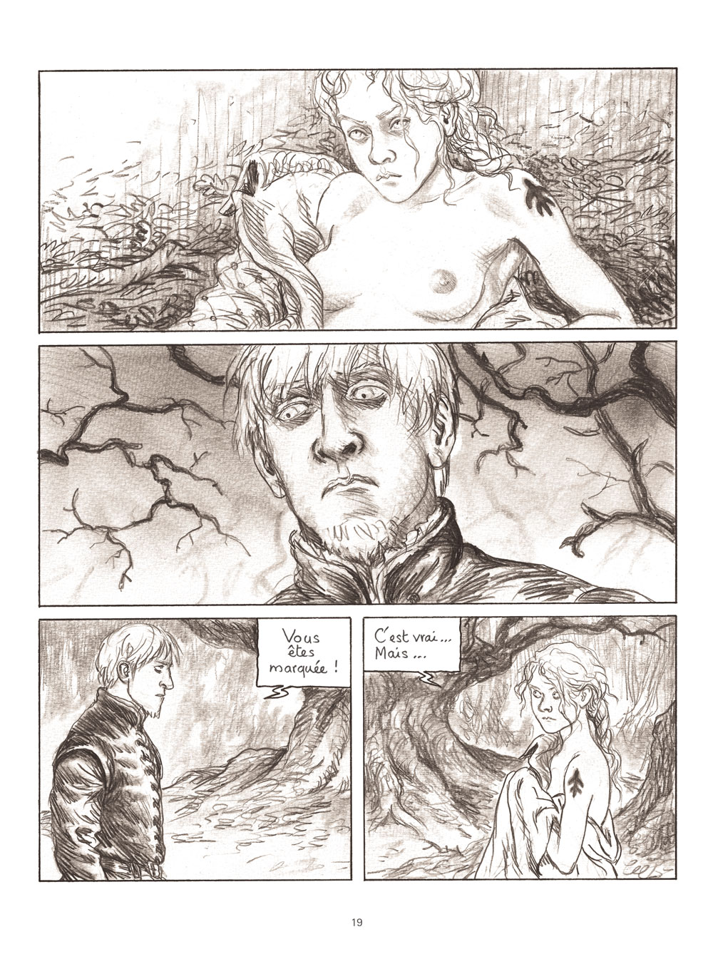 Extrait n°5 de la bd Milady ou Le mystère des Mousquetaires par Frédéric Bihel