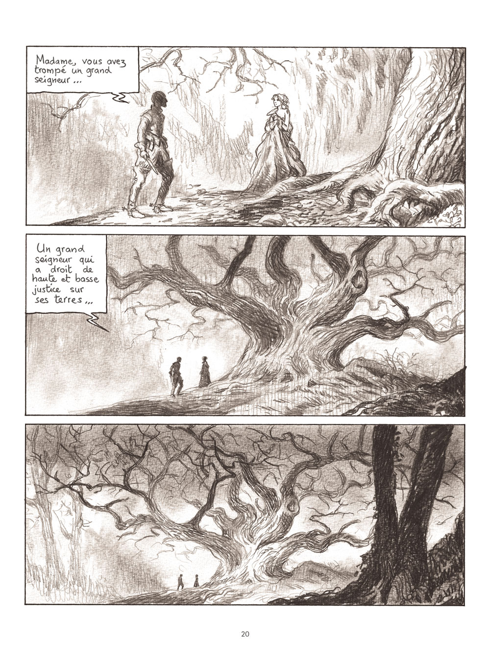 Extrait n°6 de la bd Milady ou Le mystère des Mousquetaires par Frédéric Bihel