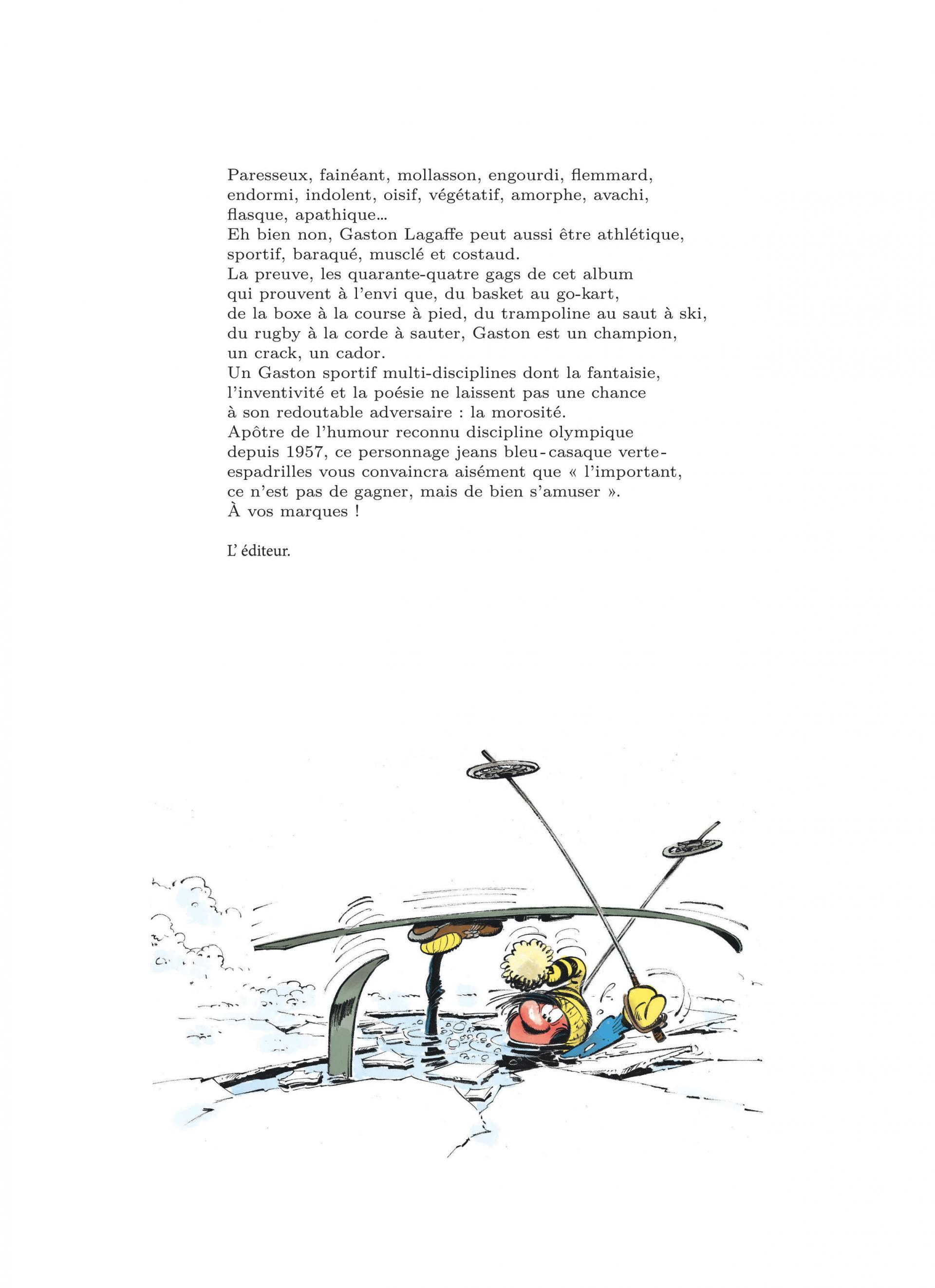 Lagaffe champion !