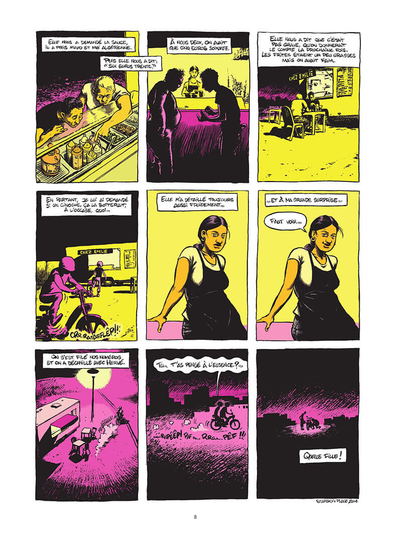 Extrait n°4 de la bd Macadam Byzance par Pierrick Starsky