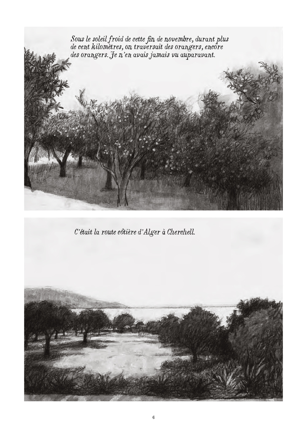 Extrait n°2 de la bd Soleil brûlant en Algérie par Alexandre Tikhomiroff