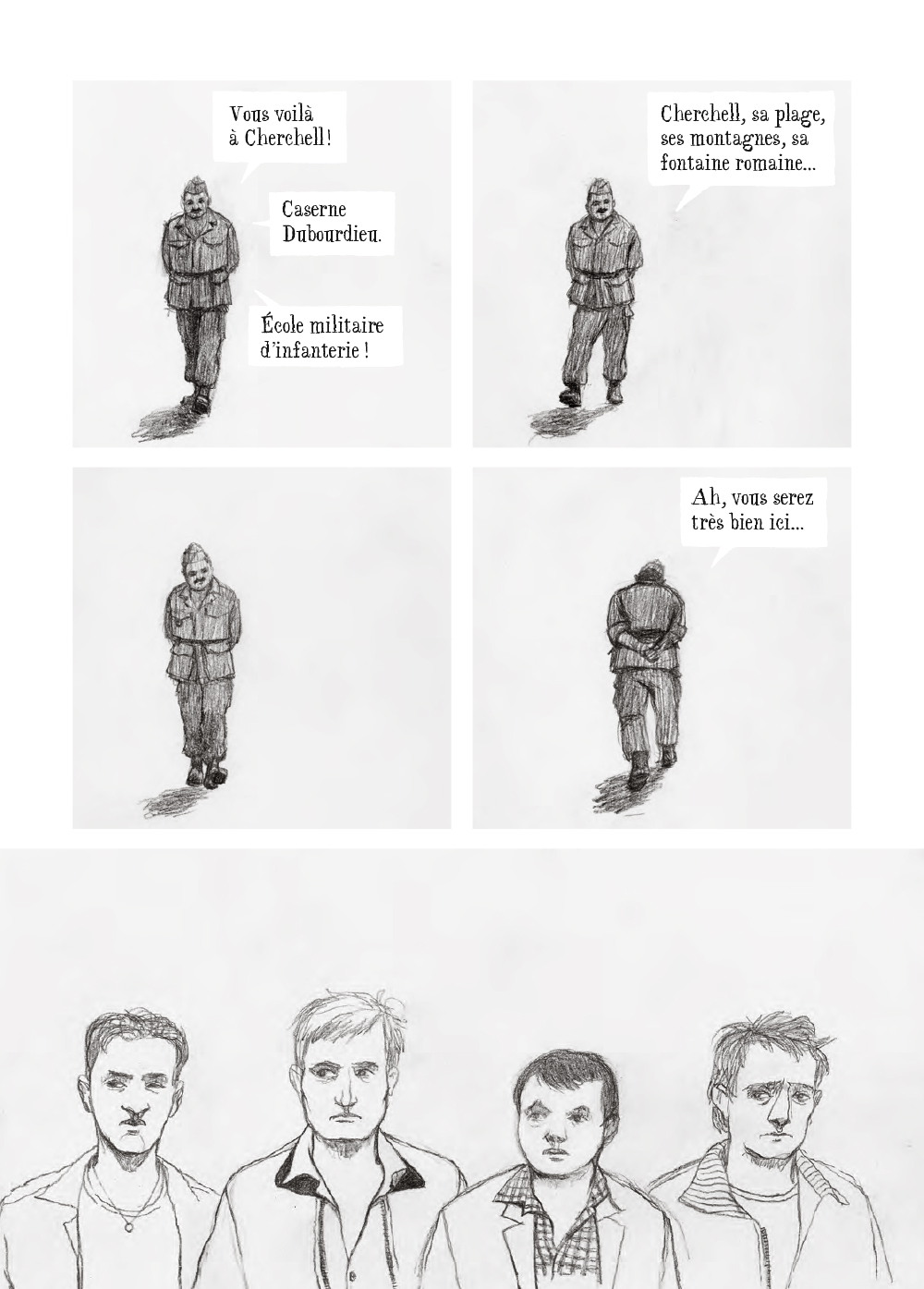 Extrait n°10 de la bd Soleil brûlant en Algérie par Alexandre Tikhomiroff