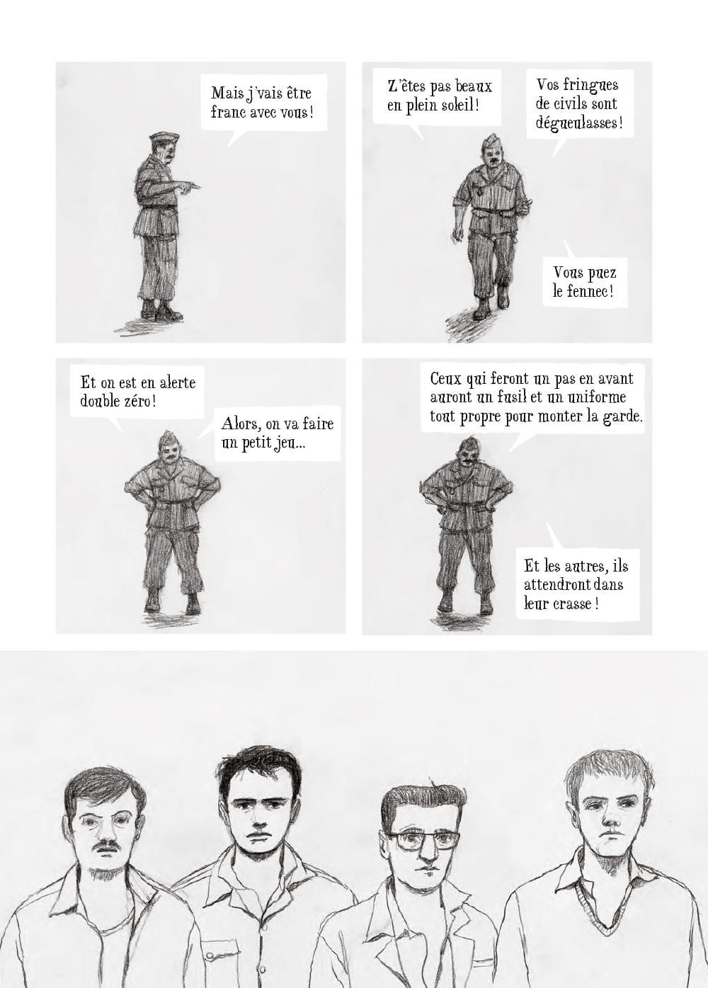 Extrait n°11 de la bd Soleil brûlant en Algérie par Alexandre Tikhomiroff