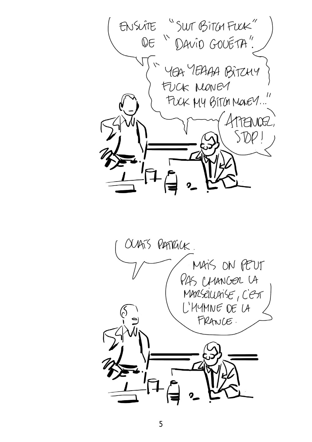 Extrait n°3 de la bd tome 7 par Bastien Vivès