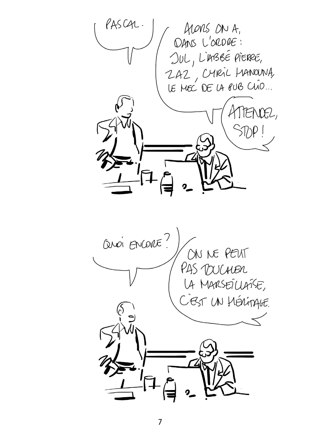 Extrait n°5 de la bd tome 7 par Bastien Vivès