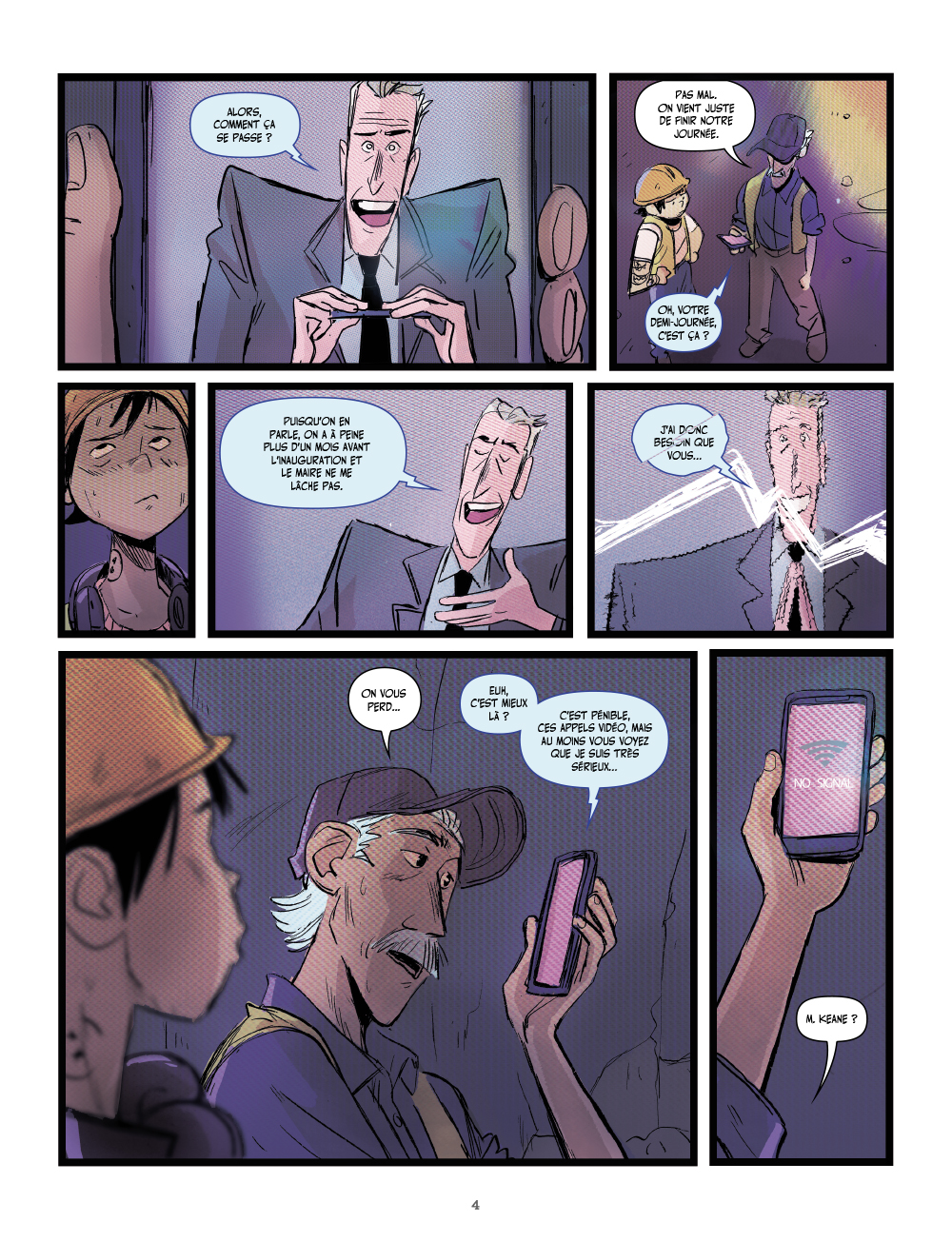 Extrait n°2 de la bd Légendes Zurbaines par Nick Bruno