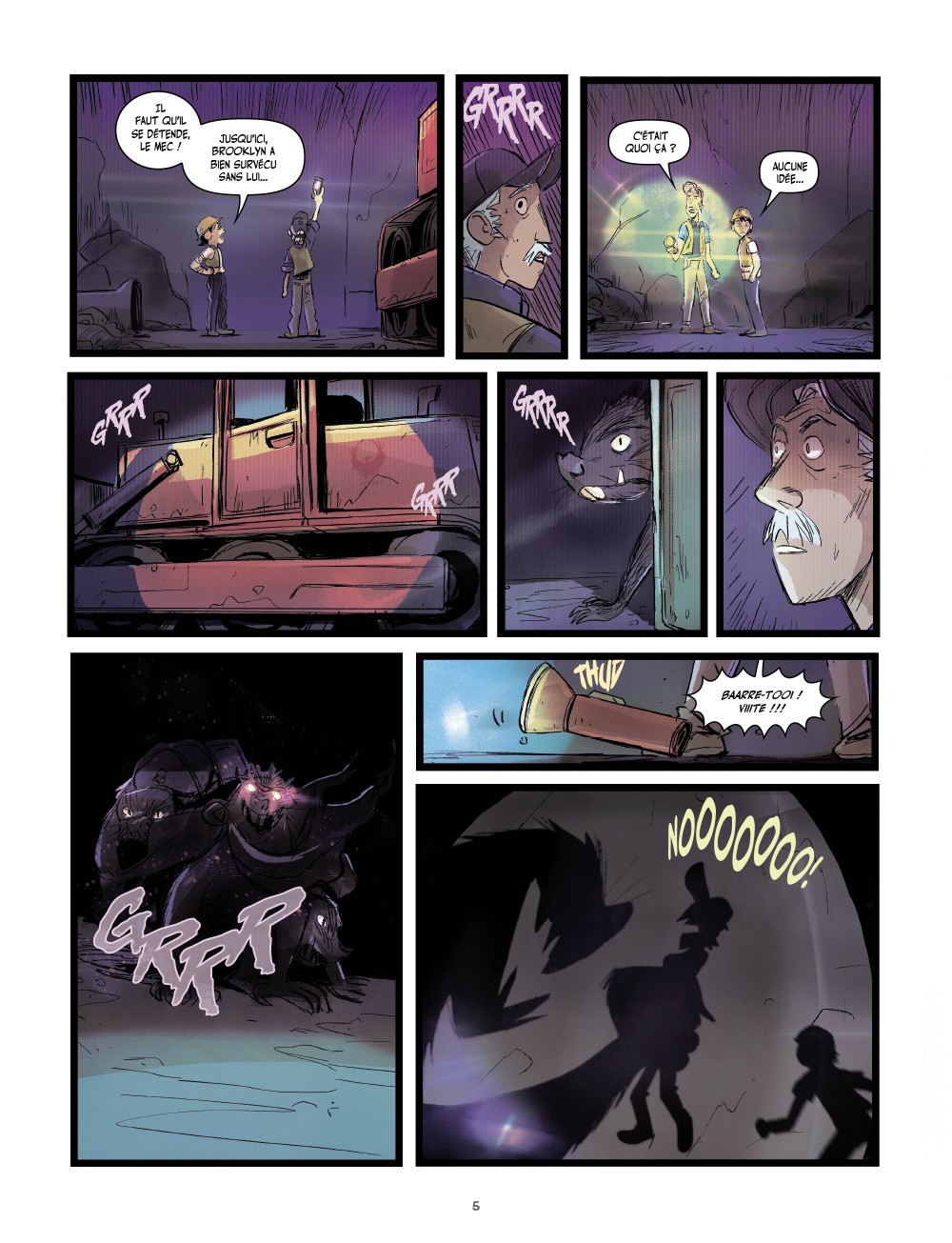 Extrait n°3 de la bd Légendes Zurbaines par Nick Bruno