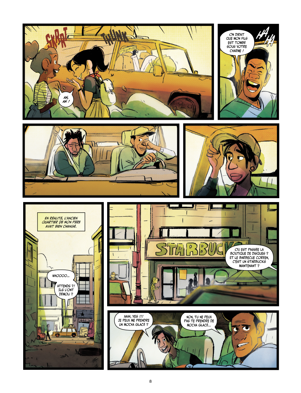 Extrait n°6 de la bd Légendes Zurbaines par Nick Bruno