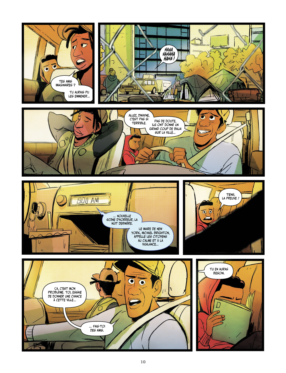 Extrait n°8 de la bd Légendes Zurbaines par Nick Bruno