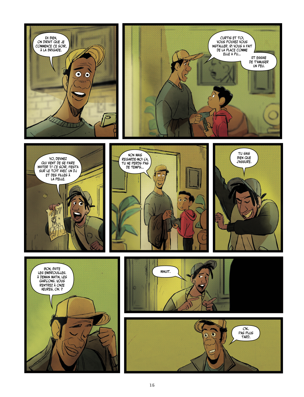 Extrait n°13 de la bd Légendes Zurbaines par Nick Bruno