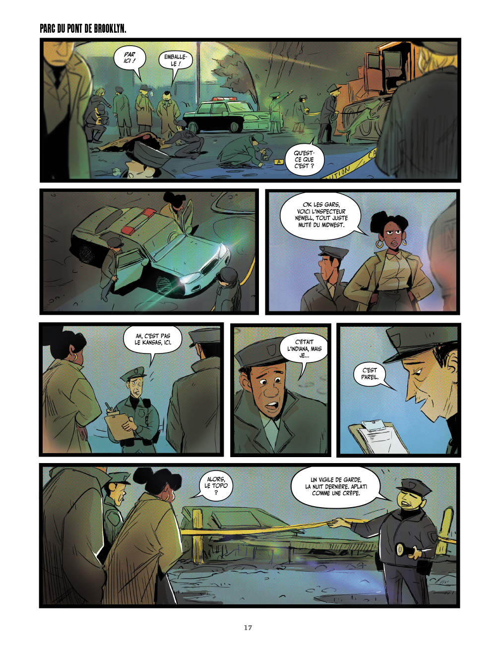 Extrait n°15 de la bd Légendes Zurbaines par Nick Bruno