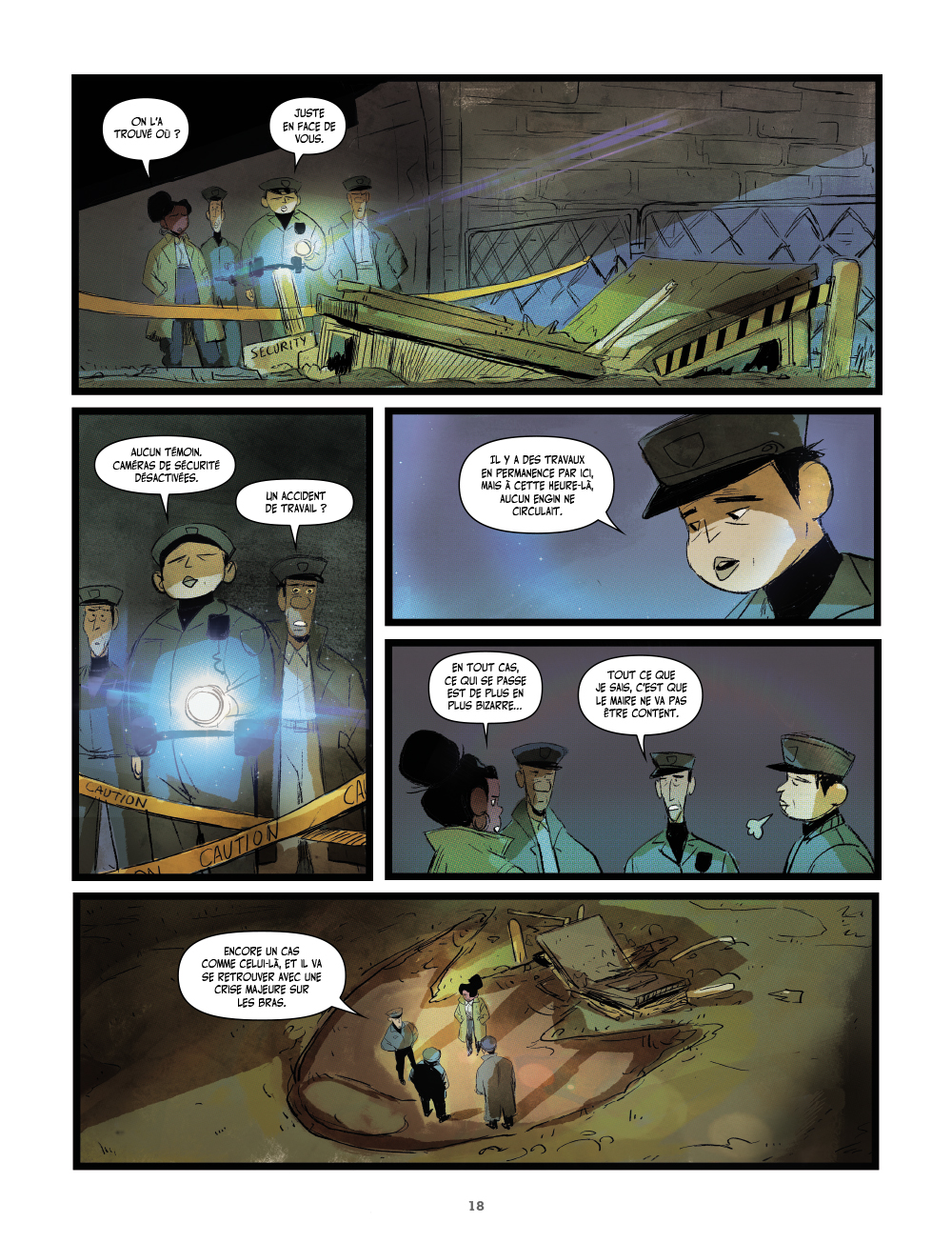 Extrait n°16 de la bd Légendes Zurbaines par Nick Bruno