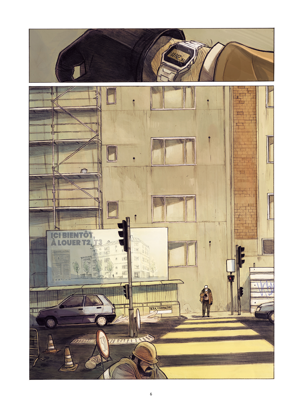 Extrait n°2 de la bd Monsieur Jules par Aurélien Ducoudray