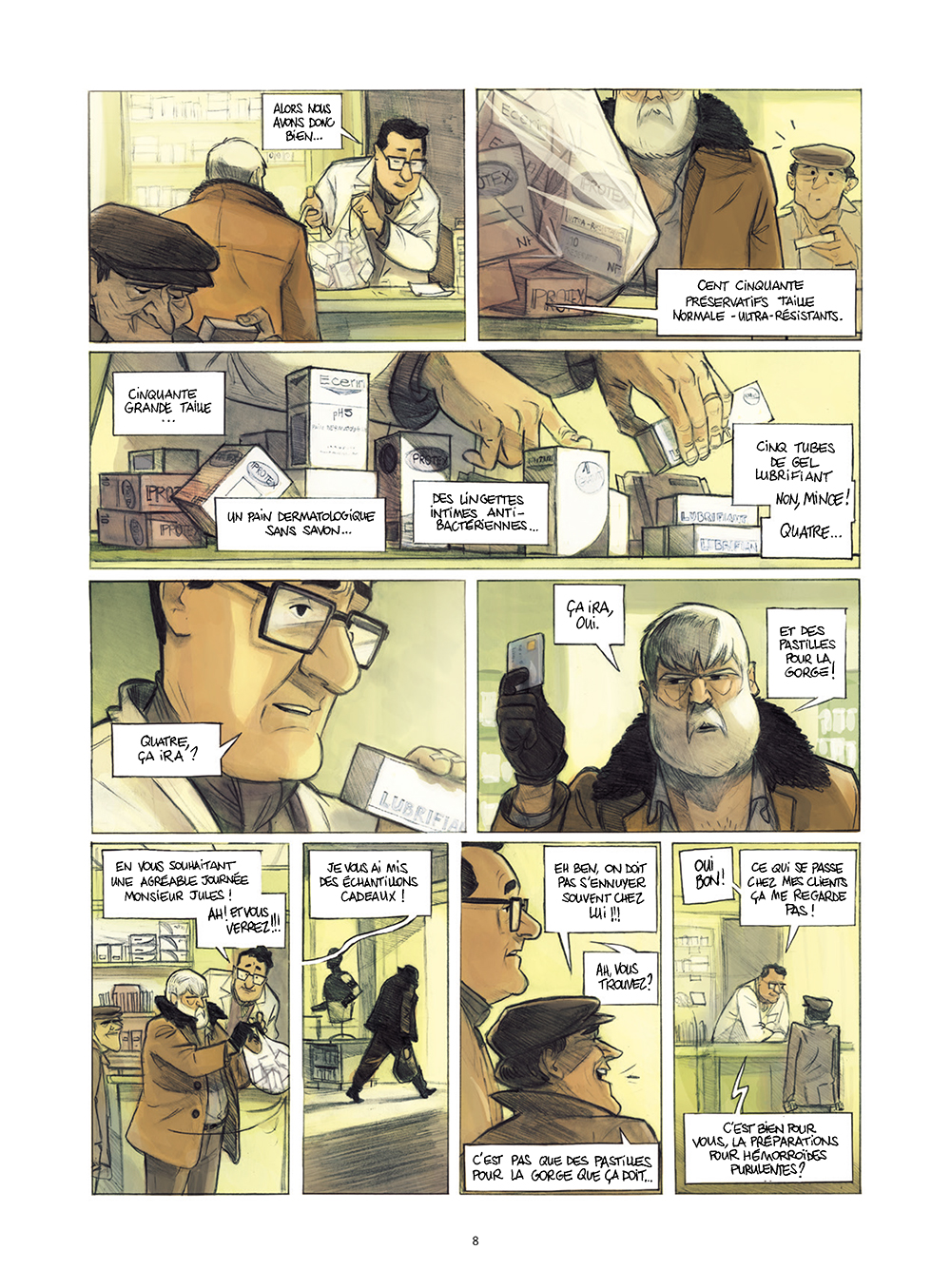 Extrait n°4 de la bd Monsieur Jules par Aurélien Ducoudray