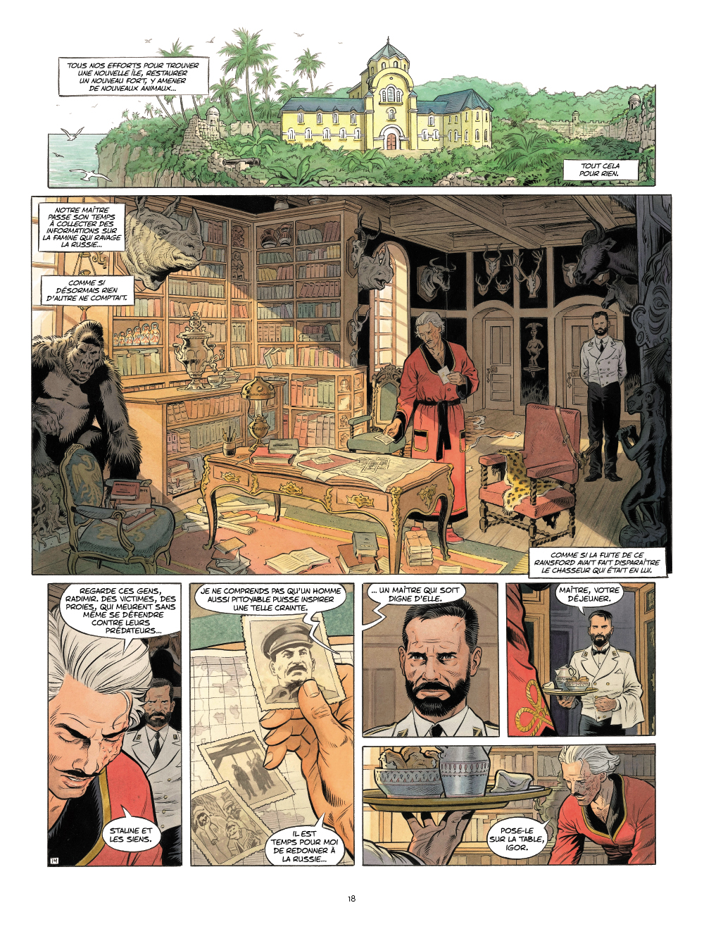 Extrait n°7 de la bd Zaroff par Sylvain Runberg