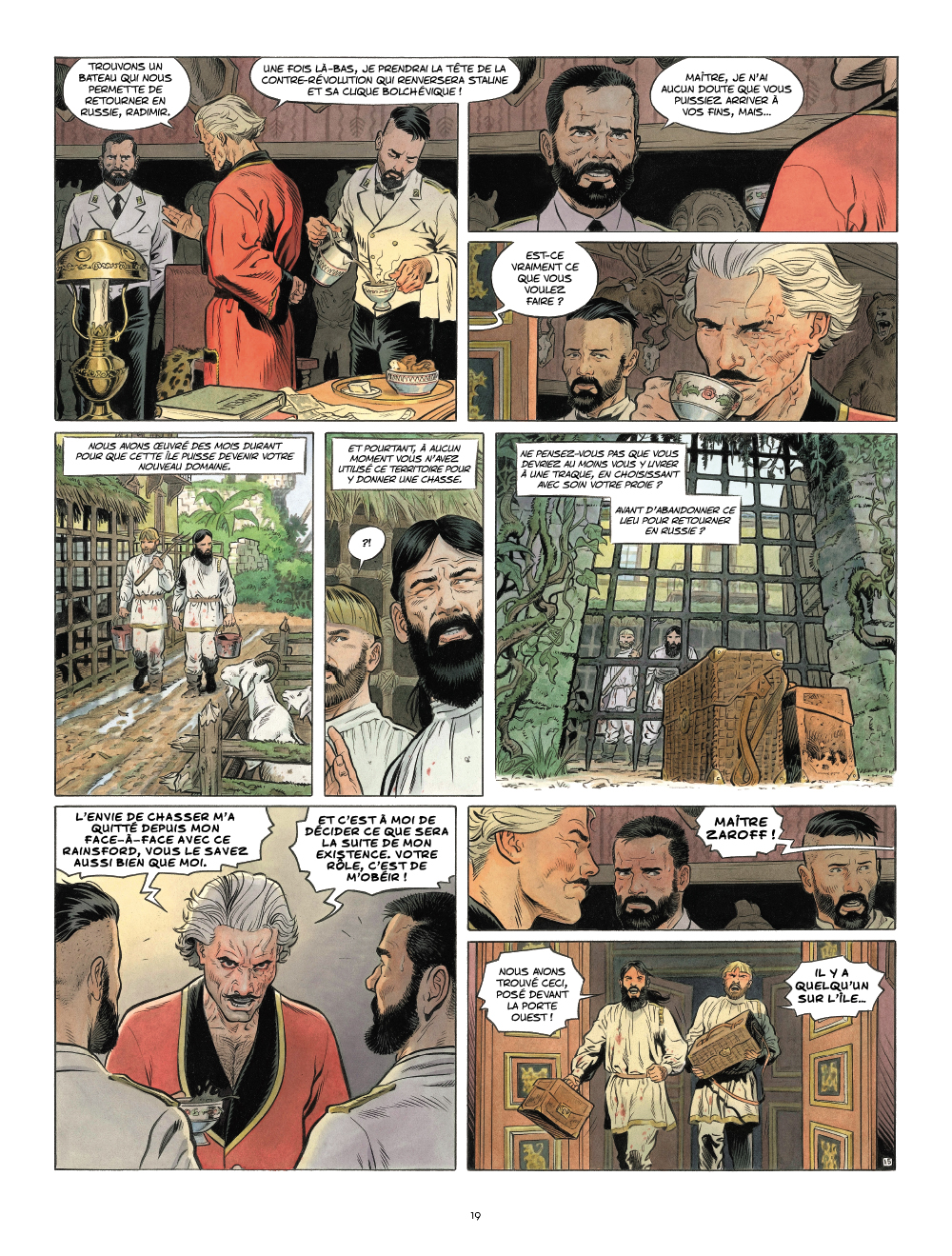 Extrait n°8 de la bd Zaroff par Sylvain Runberg