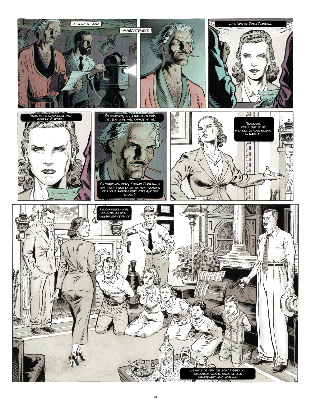 Extrait n°10 de la bd Zaroff par Sylvain Runberg
