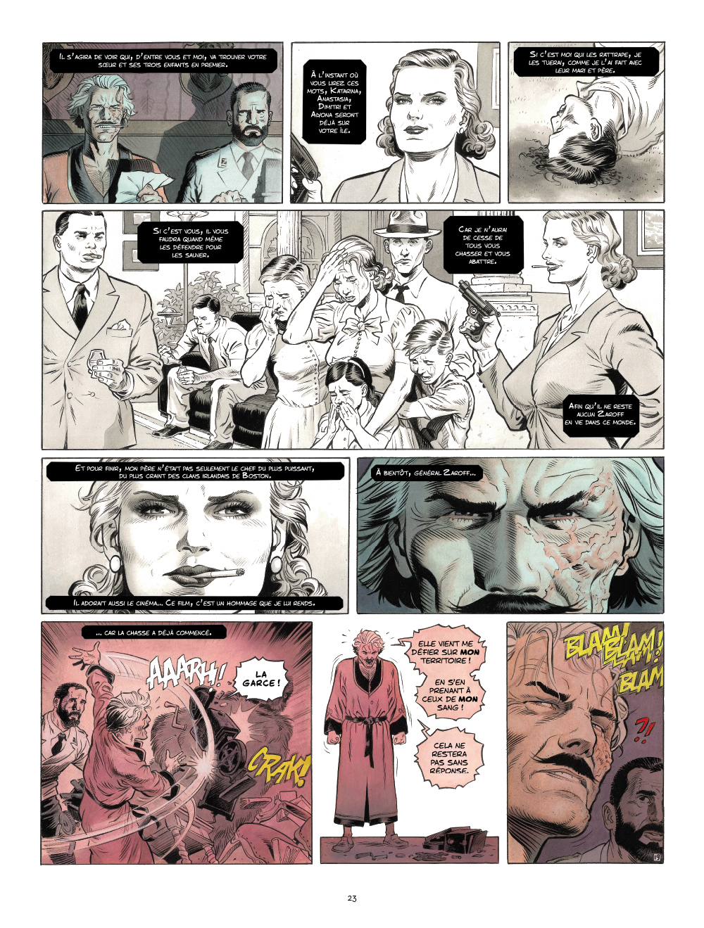 Extrait n°12 de la bd Zaroff par Sylvain Runberg