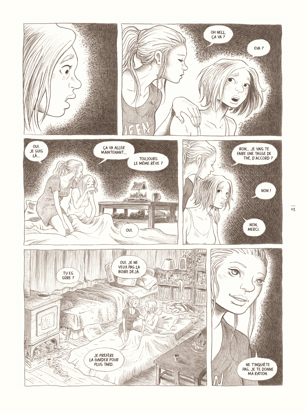 Extrait n°5 de la bd Dans la forêt par Lömig