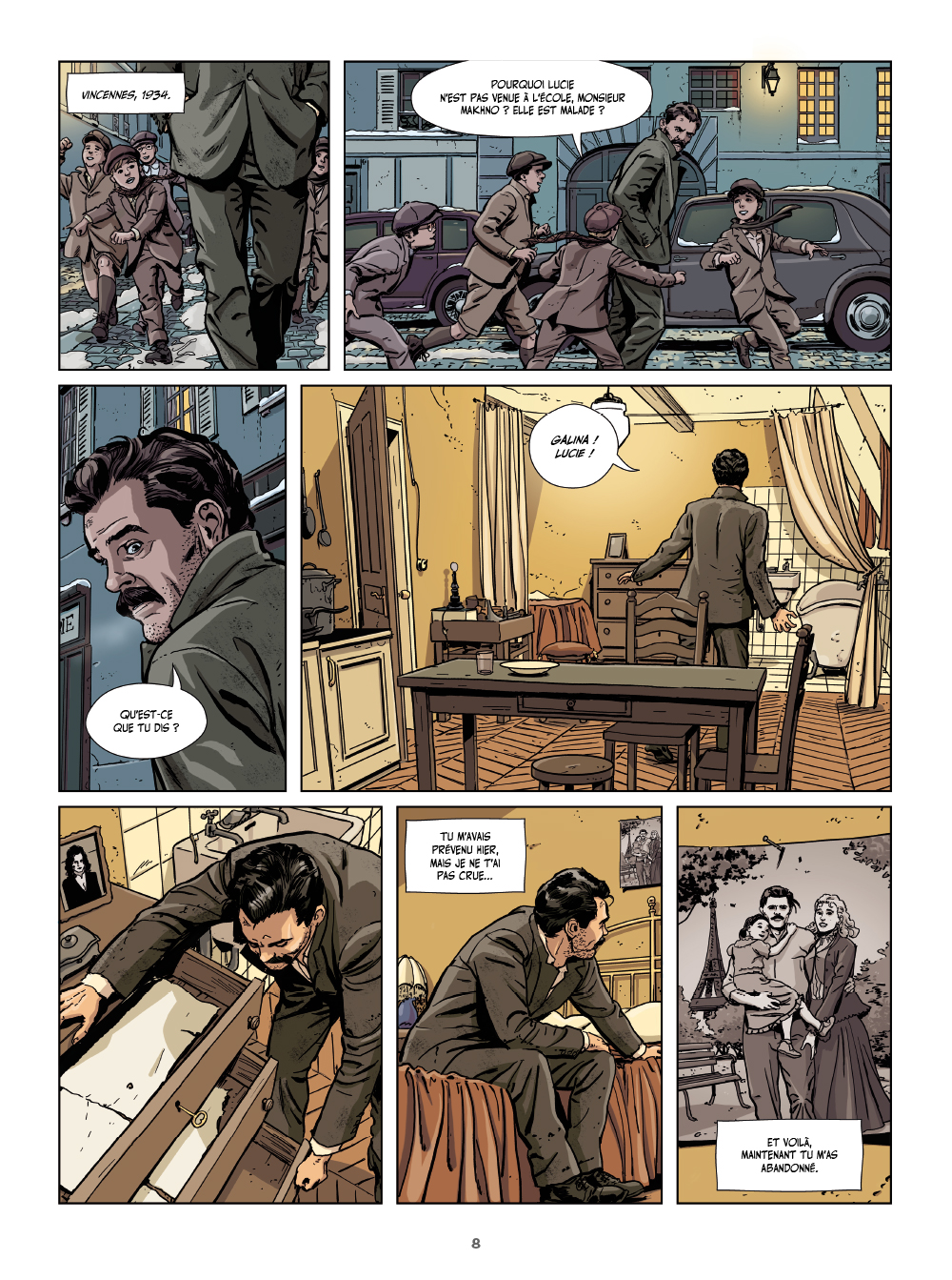 Extrait n°6 de la bd tome 1 par Philippe Thirault
