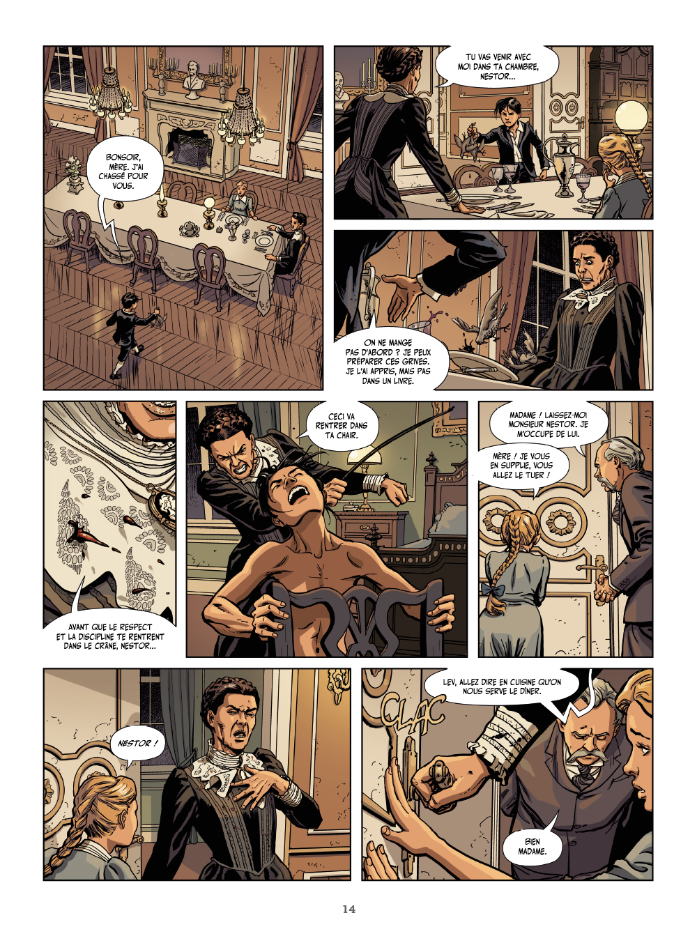 Extrait n°12 de la bd tome 1 par Philippe Thirault