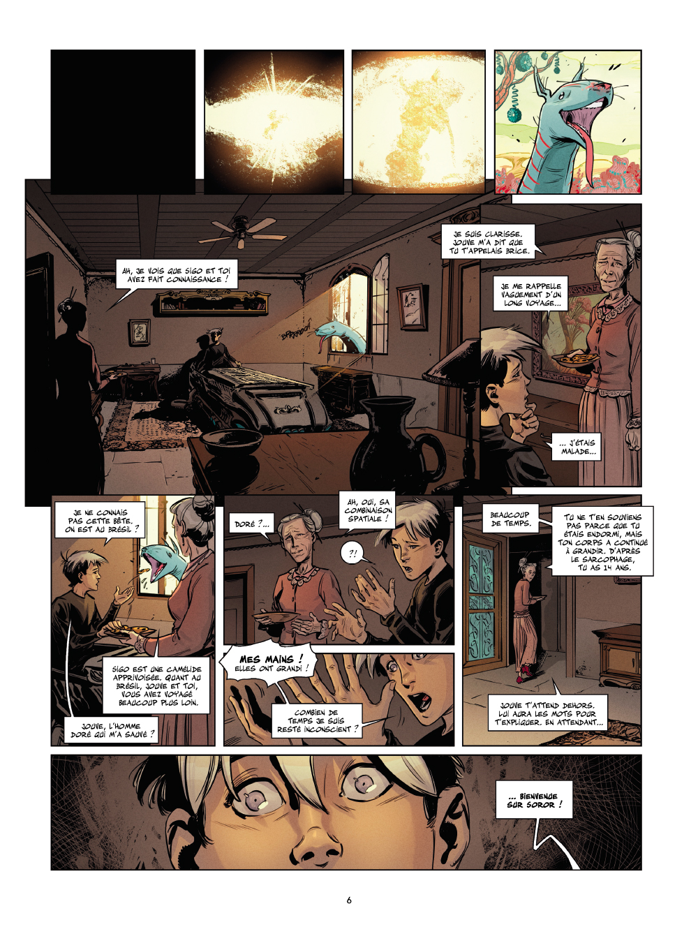 Extrait n°2 de la bd tome 1 par Laurent Genefort