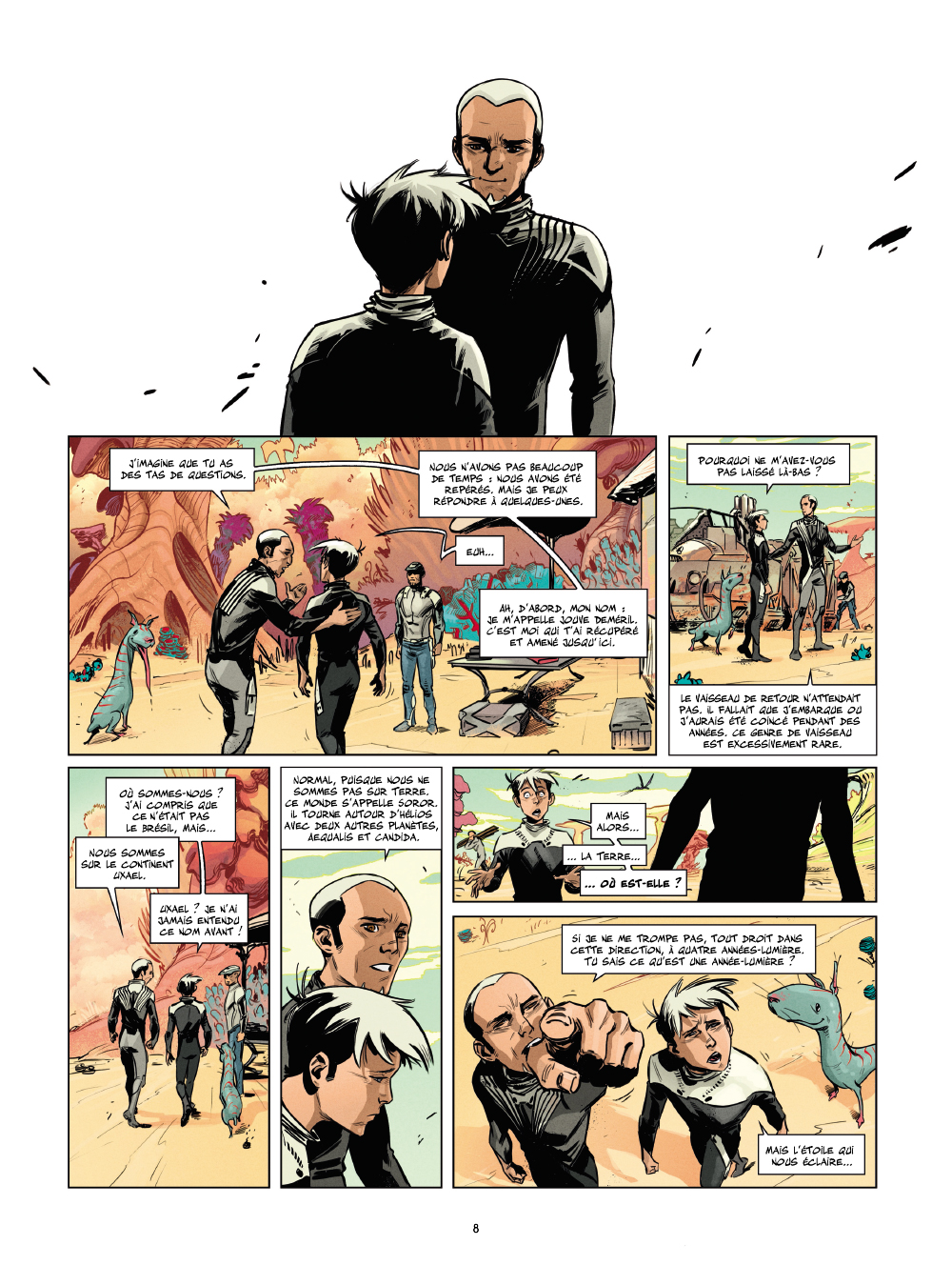 Extrait n°4 de la bd tome 1 par Laurent Genefort