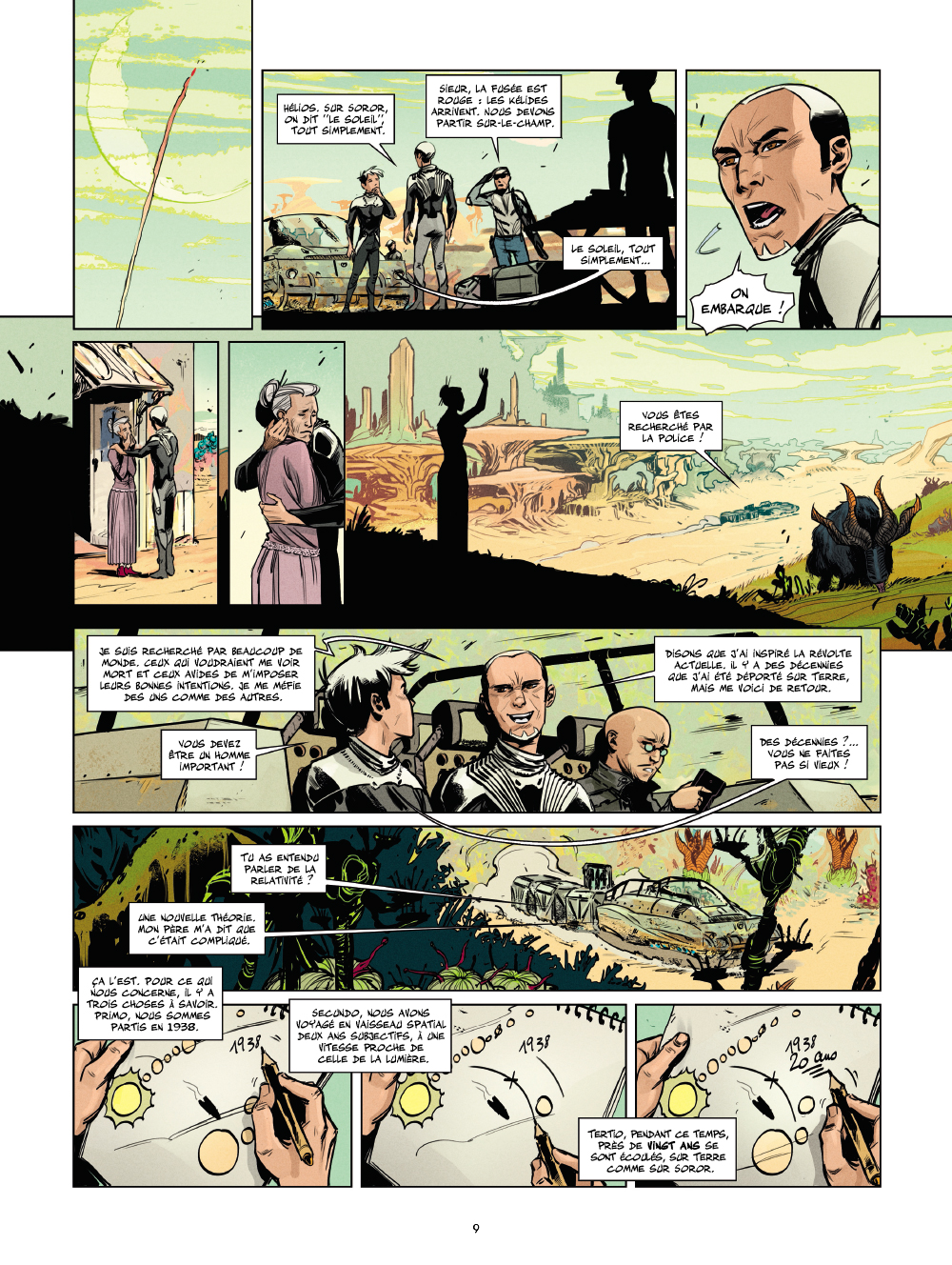 Extrait n°5 de la bd tome 1 par Laurent Genefort
