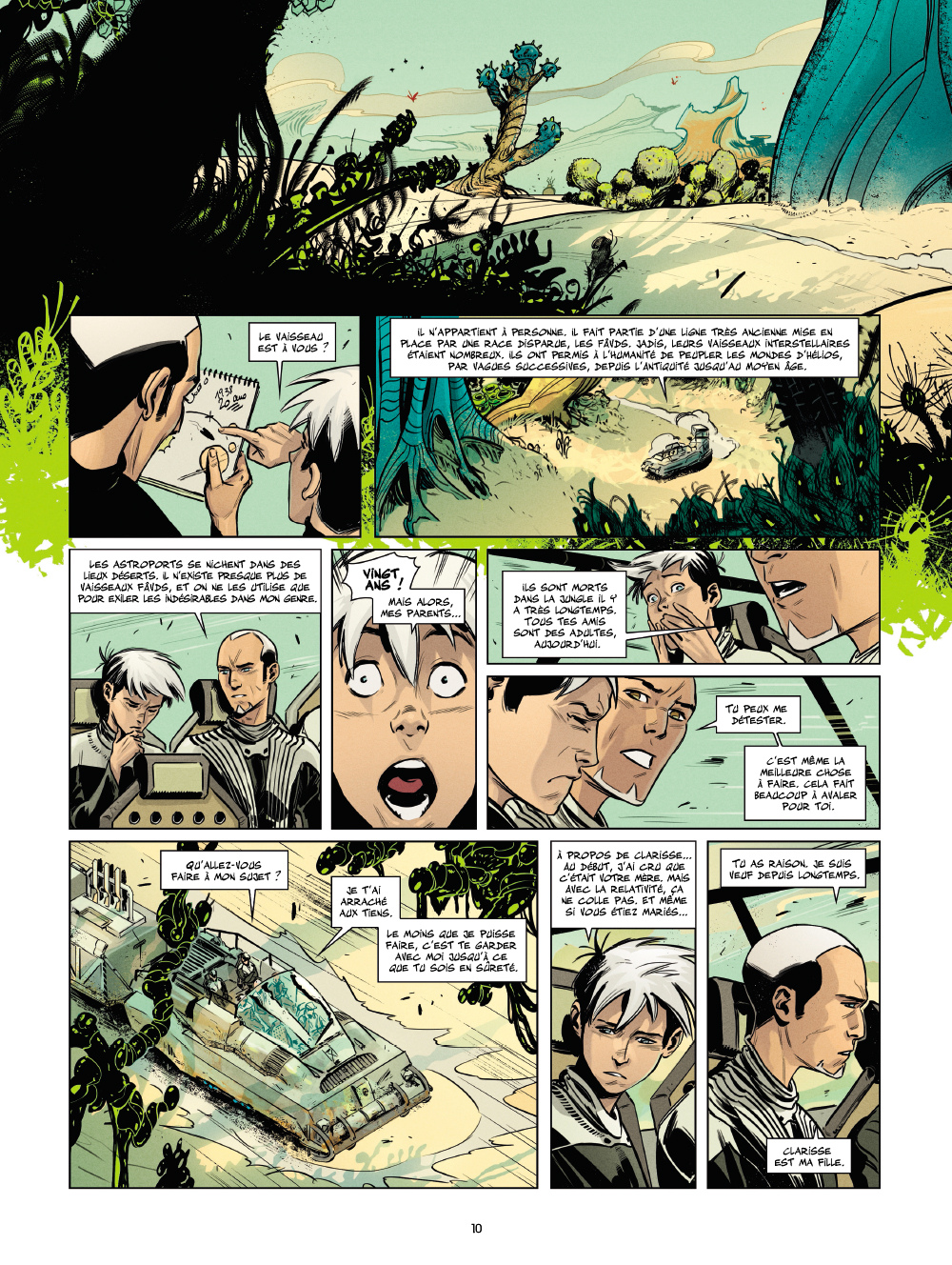 Extrait n°6 de la bd tome 1 par Laurent Genefort
