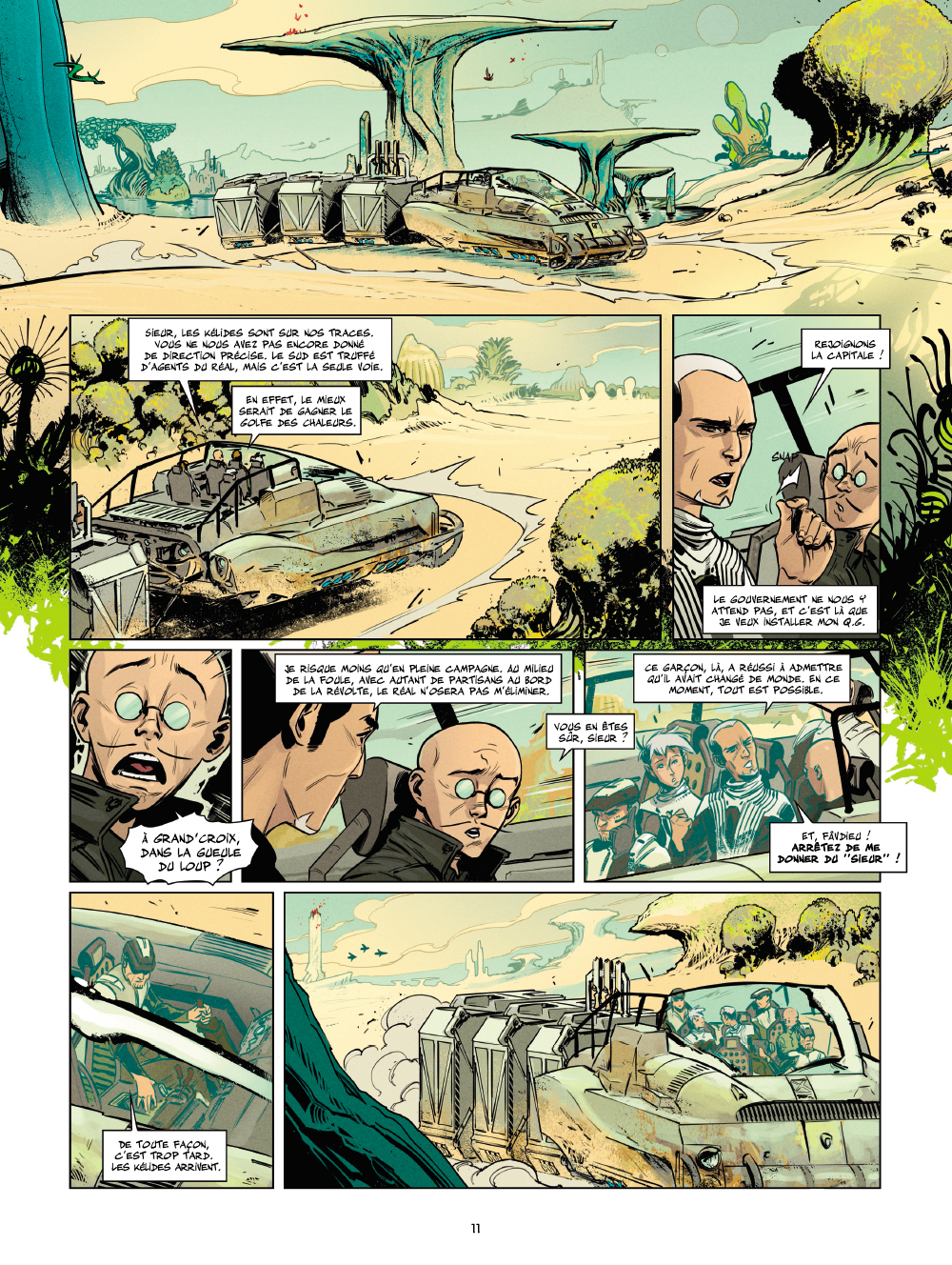 Extrait n°7 de la bd tome 1 par Laurent Genefort