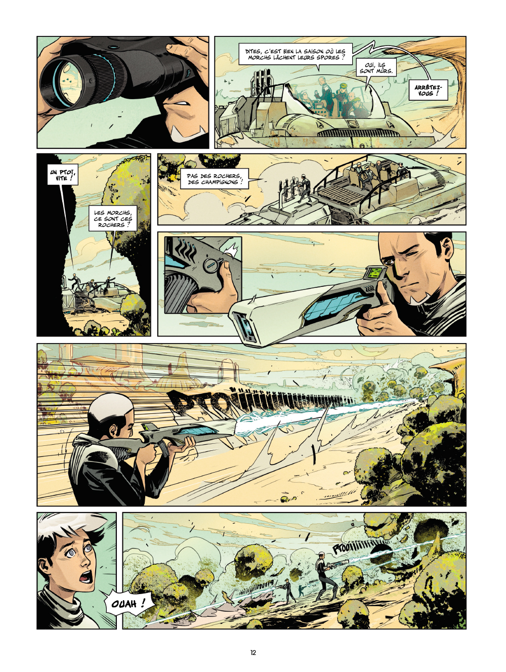 Extrait n°8 de la bd tome 1 par Laurent Genefort
