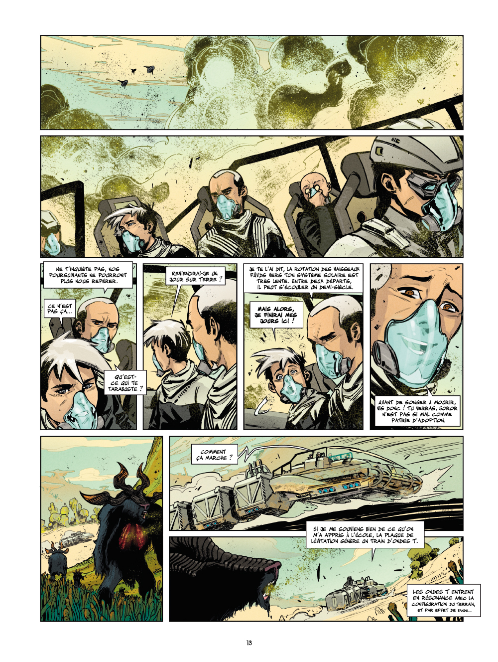 Extrait n°9 de la bd tome 1 par Laurent Genefort