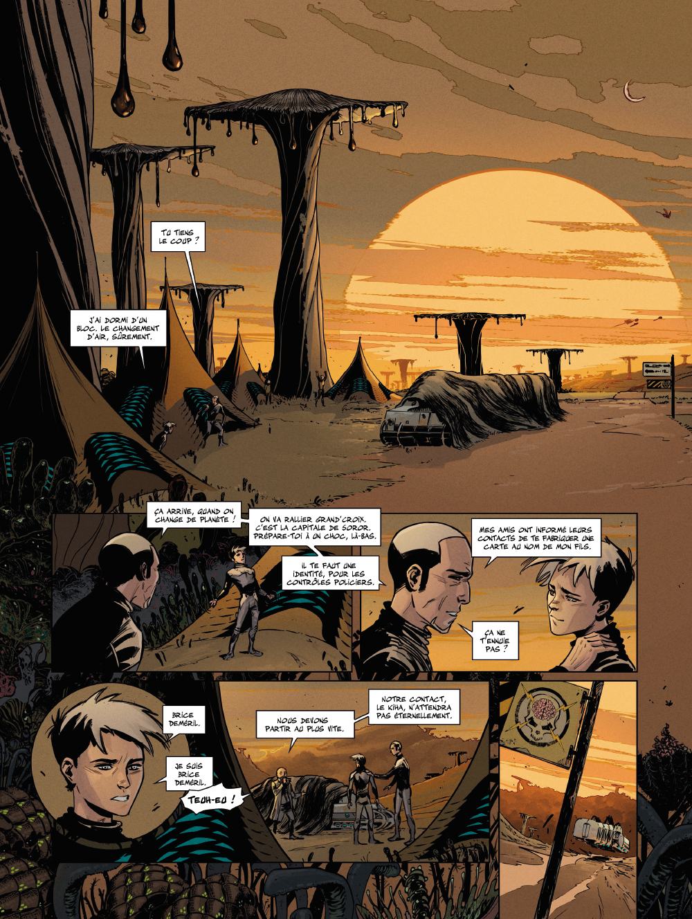 Extrait n°10 de la bd tome 1 par Laurent Genefort