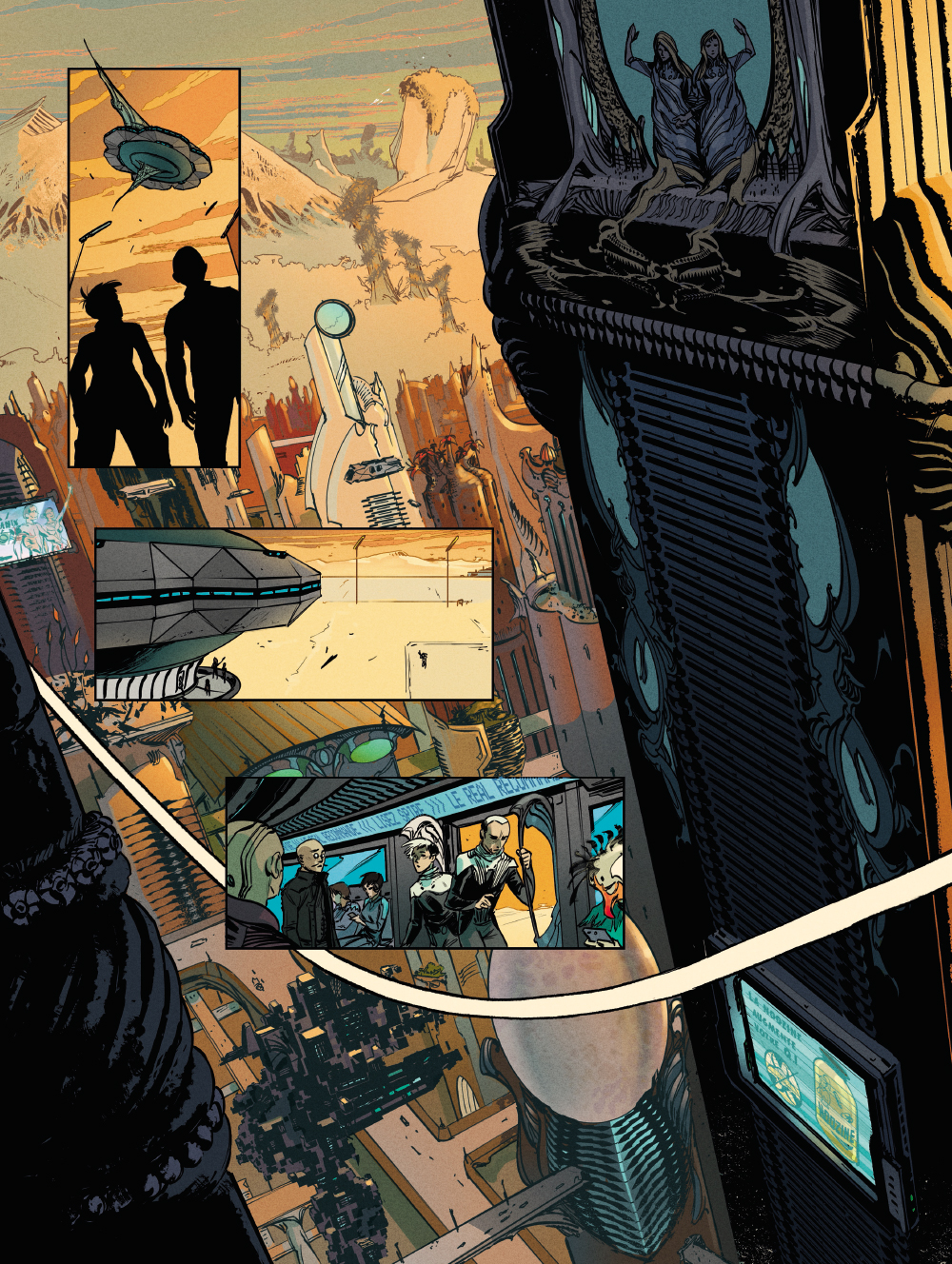 Extrait n°12 de la bd tome 1 par Laurent Genefort
