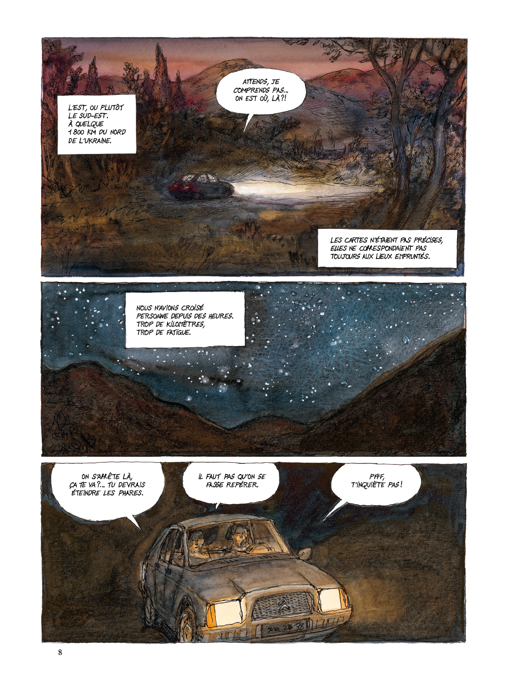 Extrait n°4 de la bd tome 1 par Nicolas De Crécy