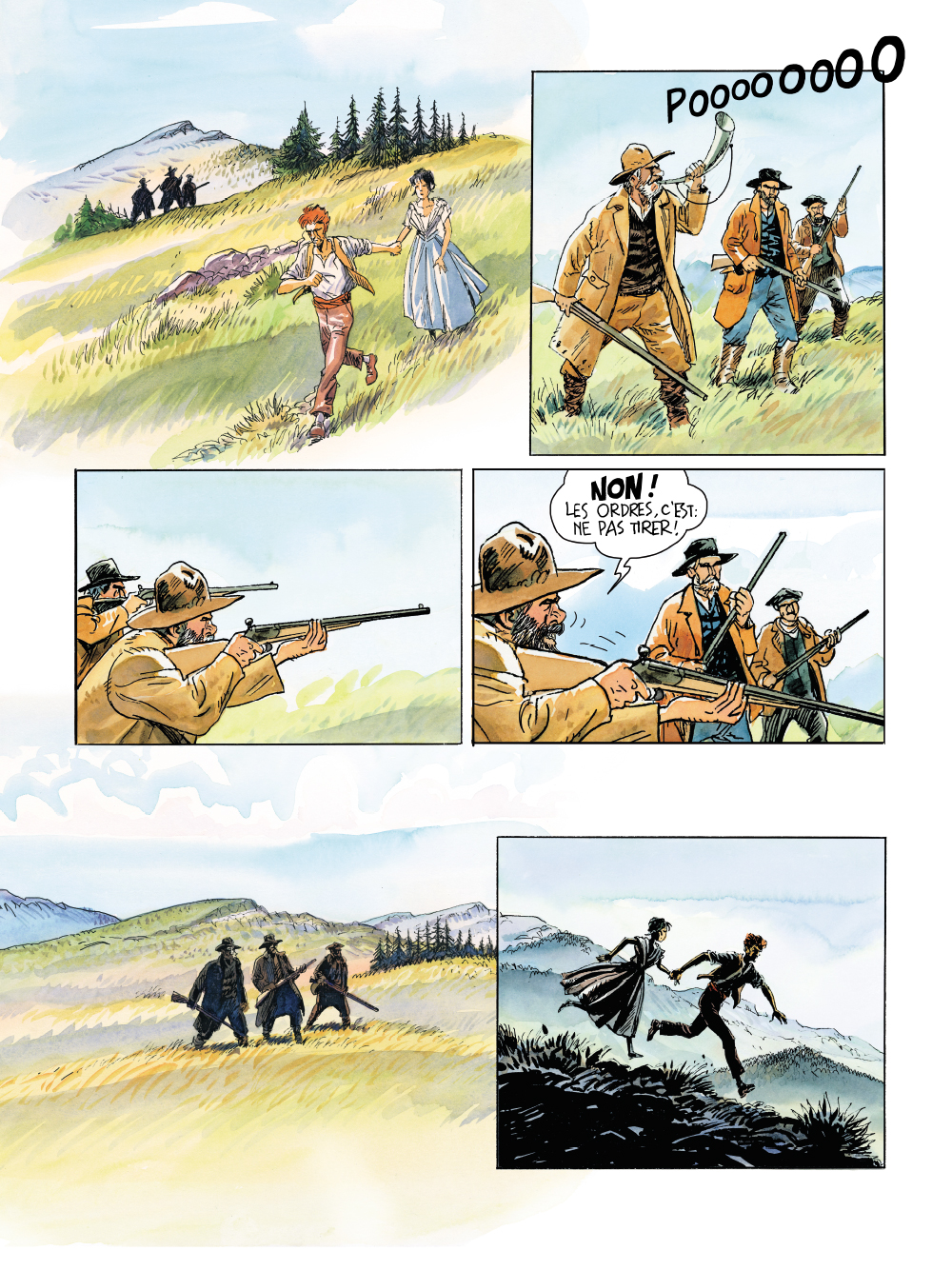 Extrait n°4 de la bd Le Chant du monde par Jacques Ferrandez