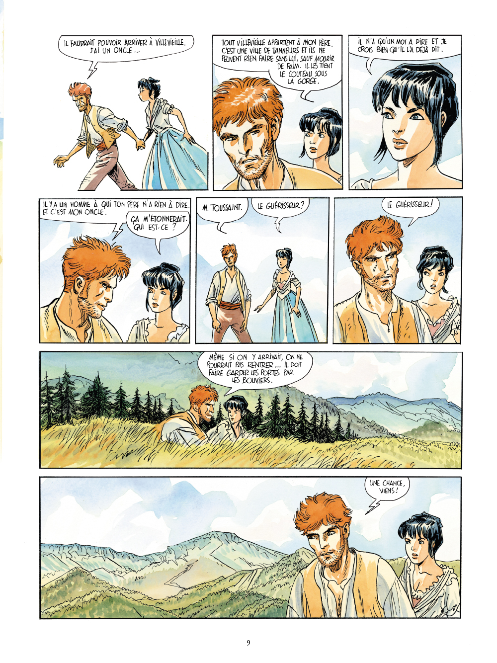 Extrait n°6 de la bd Le Chant du monde par Jacques Ferrandez