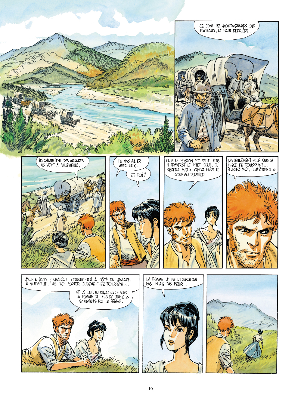 Extrait n°7 de la bd Le Chant du monde par Jacques Ferrandez